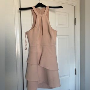 BCBGeneration Light Pink Mini Dress - size 10